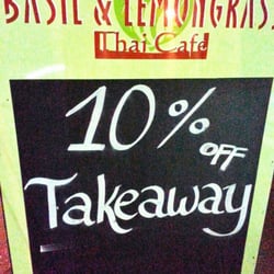 Basil and Lemongrass Thai Cafe - Photo tip.