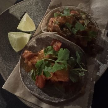 Odin Mezcaleria - Shrimp Alambre Tacos $18 - Mexican Near Me - Oakland, California Odin Mezcaleria - Shrimp Alambre Tacos $18 - Mexican Near Me - Oakland, California