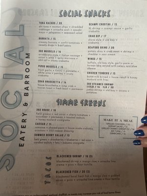 Menu photo 8 302 Social Rehoboth Beach, DE Menu photo 8 302 Social Rehoboth Beach, DE