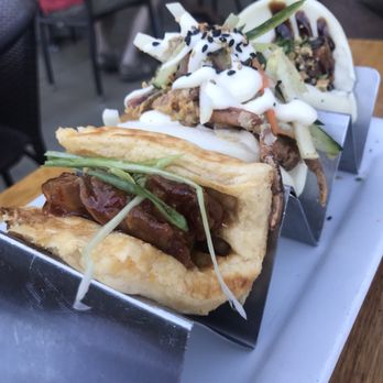 The Clever Koi - Steamed buns- chicken and waffles, soft shell crab, pork belly. - Asian Fusion Near Me - Phoenix, Arizona