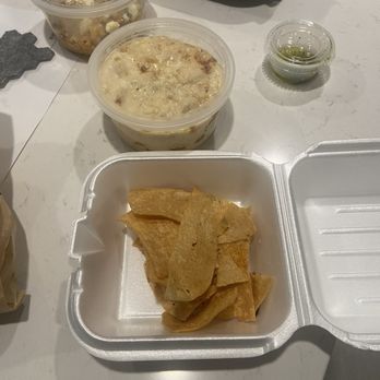 Bonefish Grill - CHIPS and dip as removed from sealed bag. Fishbone Grill should be embarrassed. - Seafood Near Me - Cape Coral, Florida Bonefish Grill - CHIPS and dip as removed from sealed bag. Fishbone Grill should be embarrassed. - Seafood Near Me - Cape Coral, Florida