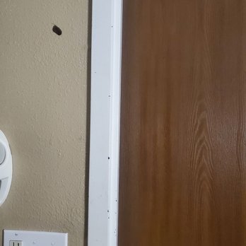 Super 8 by Wyndham Middletown - Weird stain on wall - Hotels Near Me - Middletown, New York