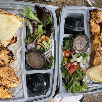 Luna Grill Eastlake - Chicken Kabob plate w/rice and salad - Mediterranean Near Me - Chula Vista, California Luna Grill Eastlake - Chicken Kabob plate w/rice and salad - Mediterranean Near Me - Chula Vista, California
