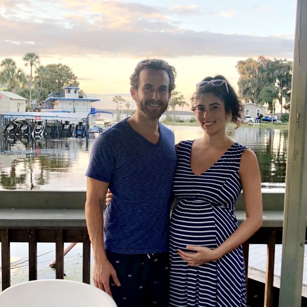 Fish Camp On Lake Eustis - Happy and well fed at Fish Camp! Beautiful view of the sunset over the lake - Seafood Near Me - Tavares, Florida