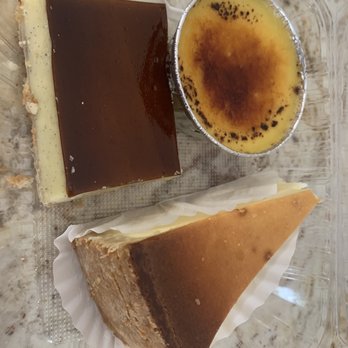 Choco Bakery & Cafe - Creme brûlée cheese bar, creme brûlée, Manhattan cheesecake - Patisserie/Cake Shop Near Me - Corona, California