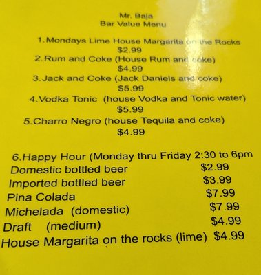 Menu photo 1 Mr Baja Taqueria Casa Grande, AZ Menu photo 1 Mr Baja Taqueria Casa Grande, AZ