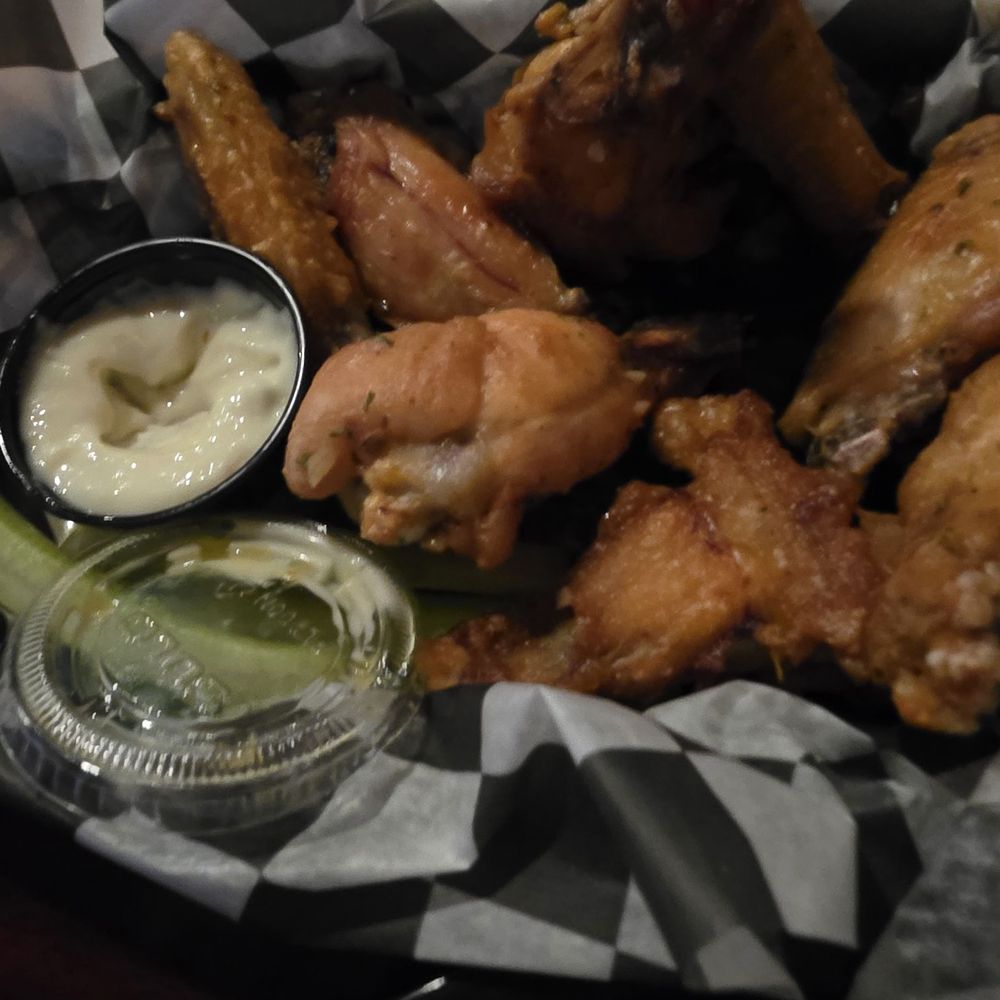 The Borough Pub - Herb garlic wings, they were ok but not enough herb garlic flavor. - Pubs Near Me - Bristol, Pennsylvania The Borough Pub - Herb garlic wings, they were ok but not enough herb garlic flavor. - Pubs Near Me - Bristol, Pennsylvania