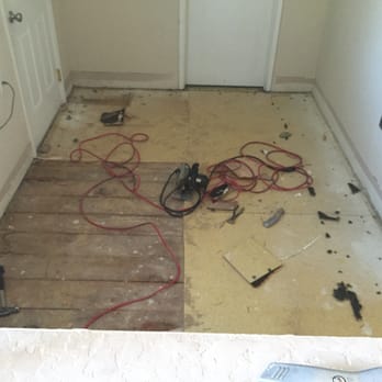 Hardwood Floors Plus More - Tearing out former kitchen linoleum - Flooring Near Me - Sacramento, California Hardwood Floors Plus More - Tearing out former kitchen linoleum - Flooring Near Me - Sacramento, California