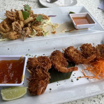 C Level - Calamari and coconut shrimp Tacos - New American Near Me - San Diego, California C Level - Calamari and coconut shrimp Tacos - New American Near Me - San Diego, California