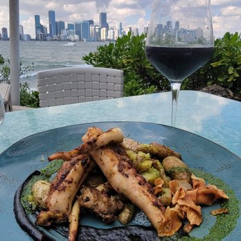 Rusty Pelican - Miami - Grilled Herb Marinated Octopus - Seafood Near Me - Key Biscayne, Florida Rusty Pelican - Miami - Grilled Herb Marinated Octopus - Seafood Near Me - Key Biscayne, Florida