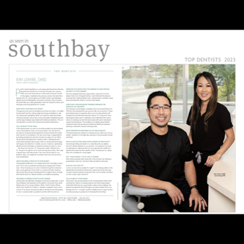 Pacific Dental Aesthetics - Our very own Dr.Lemire and Dr.Song were featured in South Bay magazine! - Cosmetic Dentists Near Me - Hawthorne, California Pacific Dental Aesthetics - Our very own Dr.Lemire and Dr.Song were featured in South Bay magazine! - Cosmetic Dentists Near Me - Hawthorne, California