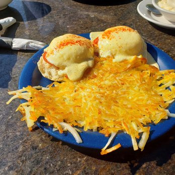Java Joint Beachside Grill - Classic Eggs Benedict! - Breakfast & Brunch Near Me - Flagler Beach, Florida