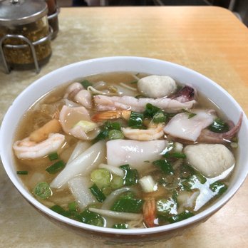 Bo Ky - 5. Seafood Flat Noodle - Chinese Near Me - New York, New York