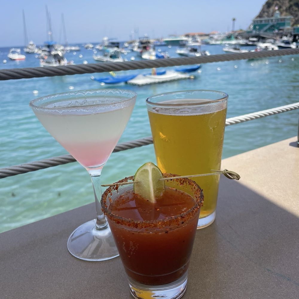Bluewater Avalon - Blueberry lemon drop, Modelo, bloody Mary oyster shooter - Seafood Near Me - Avalon, California Bluewater Avalon - Blueberry lemon drop, Modelo, bloody Mary oyster shooter - Seafood Near Me - Avalon, California