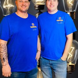 Phase D Electric - Father and son Owners. Left is Calvin and right is Jacob