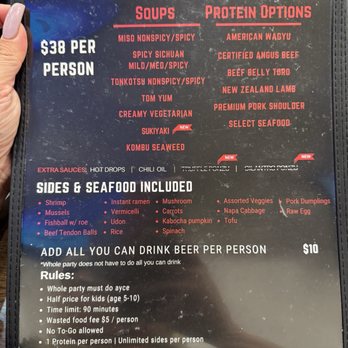 Shabu Shack - The menu - Japanese Near Me - Elk Grove, California