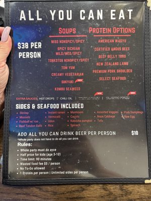 Menu photo 3 Shabu Shack Elk Grove, CA