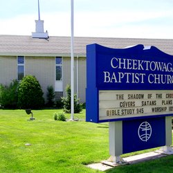 Cheektowaga Community Bapt Church - Side view of CCBC from Claudette Ct.