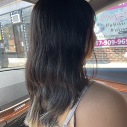 Venus Salon - Side view of the unevenness