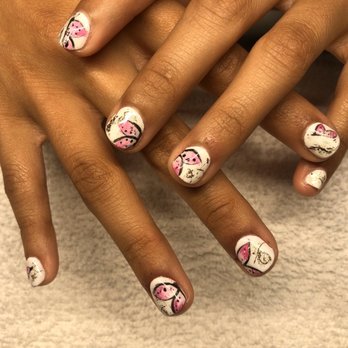 Hyde Edwards Salon & Spa - butterfly nails! - Hair Salons Near Me - San Diego, California