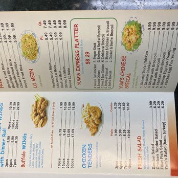 Yum's Sub Shop - Menu as of 1/31/2020 - Sandwiches Near Me - Atlanta, Georgia