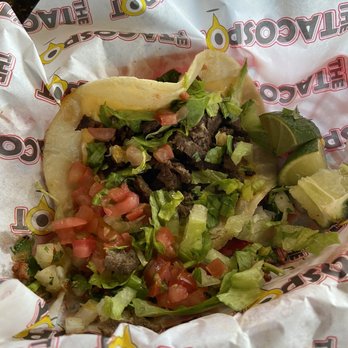 The Taco Spot - Tempe - Asada but more like lettuce taco with poor quality tortilla 10/10 do not recommend - Tacos Near Me - Tempe, Arizona