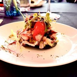 Spanish Octopus Ceviche Tostada