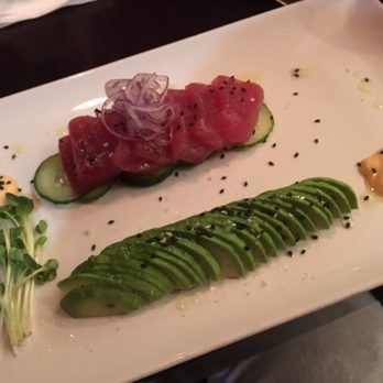 Nick's On 2nd - Ahi tuna and avocado appetizer! - New American Near Me - Long Beach, California Nick's On 2nd - Ahi tuna and avocado appetizer! - New American Near Me - Long Beach, California
