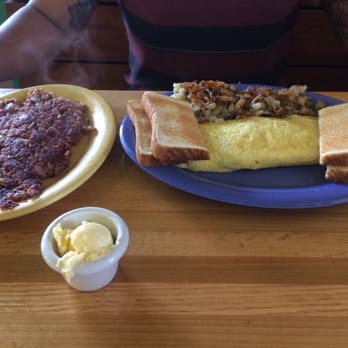 Stack'em High Pancakes & So Forth - Veggie omelette with corn beef hash, hash browns, and toast - Pancakes Near Me - Kill Devil Hills, North Carolina Stack'em High Pancakes & So Forth - Veggie omelette with corn beef hash, hash browns, and toast - Pancakes Near Me - Kill Devil Hills, North Carolina