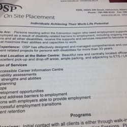 On-Site Placement Services - Friends of OSP Gala Breakfast on March 18! #yeg #yegretweet