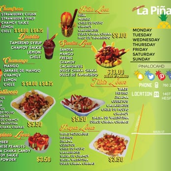 La Piña Loca - Desserts Near Me - Hesperia, California La Piña Loca - Desserts Near Me - Hesperia, California