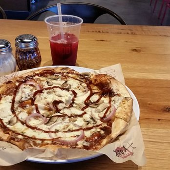 MOD Pizza - This is their "Caspian" for the BBQ lovers. - Fast Food Near Me - Frederick, Maryland MOD Pizza - This is their "Caspian" for the BBQ lovers. - Fast Food Near Me - Frederick, Maryland