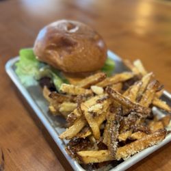 Tap & Barrel Tavern - Big Tap Burger and Parmesan Fries