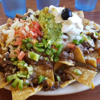 Al's Cafe - Carne Asada Nachos with everything on em! - Mexican Near Me - Fresno, California