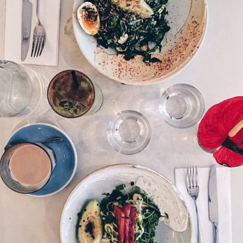 Two Hands - Brassicas bowl and Beet Cured Salmon - Breakfast & Brunch Near Me - New York, New York Two Hands - Brassicas bowl and Beet Cured Salmon - Breakfast & Brunch Near Me - New York, New York