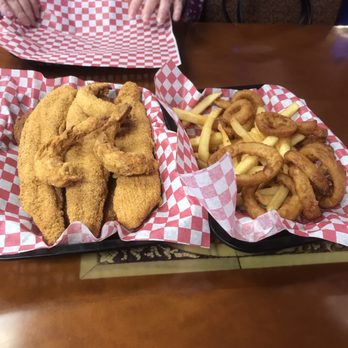 Sami’s Southern Kitchen & More - Catfish with jumbo shrimp - Southern Near Me - Sapulpa, Oklahoma Sami’s Southern Kitchen & More - Catfish with jumbo shrimp - Southern Near Me - Sapulpa, Oklahoma
