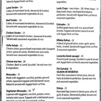 Agape Grill - 10/08/24 - Greek Near Me - Sunnyvale, California