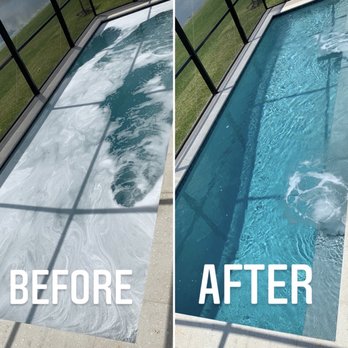 POOLfection USA - I had dumped too much of a chemical in it- Nick was able to get it back in working order in no time!! - Pool Cleaners Near Me - Wesley Chapel, Florida