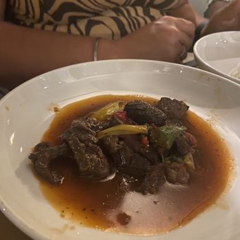 Cinco Restaurant - Mongolian beef dish which was bigger than this before. - Puerto Rican Near Me - Aguadilla, Puerto Rico