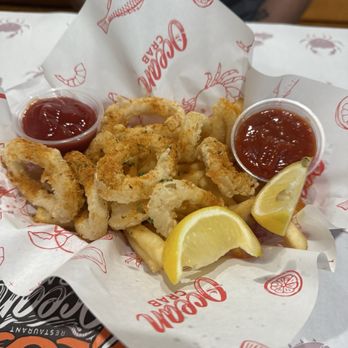 Ocean Crab - Calamari and fries - Seafood Near Me - Lodi, California
