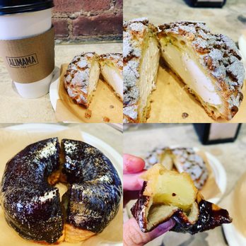 AlimamaTea - Honey & milk cream puff & Onyx mochi donut - Desserts Near Me - New York, New York AlimamaTea - Honey & milk cream puff & Onyx mochi donut - Desserts Near Me - New York, New York