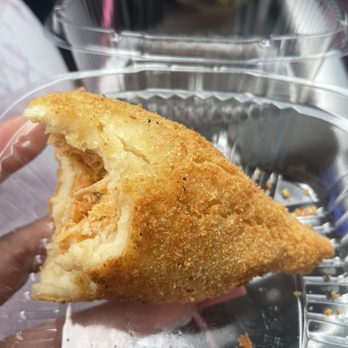 Brazuca Acaí - Chicken Coxinha (ignore the huge bite missing LOL!) - Juice Bars & Smoothies Near Me - Richmond, California Brazuca Acaí - Chicken Coxinha (ignore the huge bite missing LOL!) - Juice Bars & Smoothies Near Me - Richmond, California