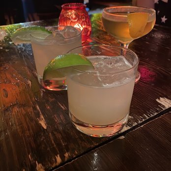 Bar X - three cocktails on a wooden table - Bars Near Me - Salt Lake City, Utah Bar X - three cocktails on a wooden table - Bars Near Me - Salt Lake City, Utah