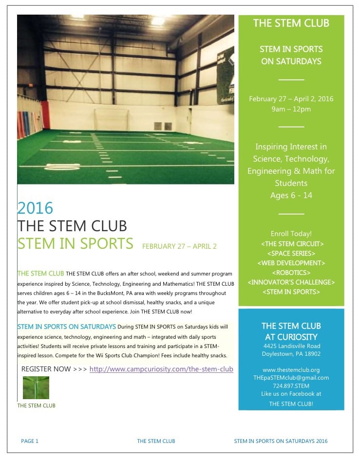 THE STEM CLUB Logo