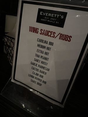 Menu photo 8 Everett's Omaha, NE Menu photo 8 Everett's Omaha, NE