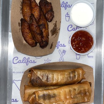 Califas - Lumpia and plantains - Desserts Near Me - Greenville, South Carolina