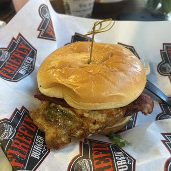 Firefly Burger - Egg bacon burger - Burgers Near Me - Chicago, Illinois