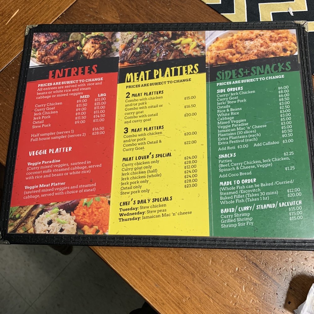 The Jamaican Spot - Menu - Caribbean Near Me - Leesville, Louisiana The Jamaican Spot - Menu - Caribbean Near Me - Leesville, Louisiana