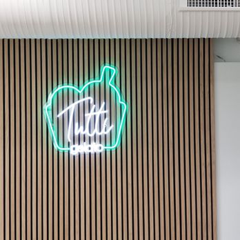 Tutti Gelato Cafe - Neon sign inside - Gelato Near Me - Charlotte, North Carolina