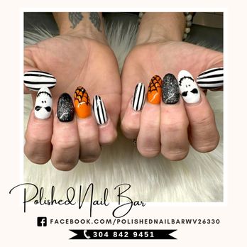 Polished Nail Bar - Check out these beautiful nails done by our team at Polished Nail Bar! - Nail Salons Near Me - Bridgeport, West Virginia